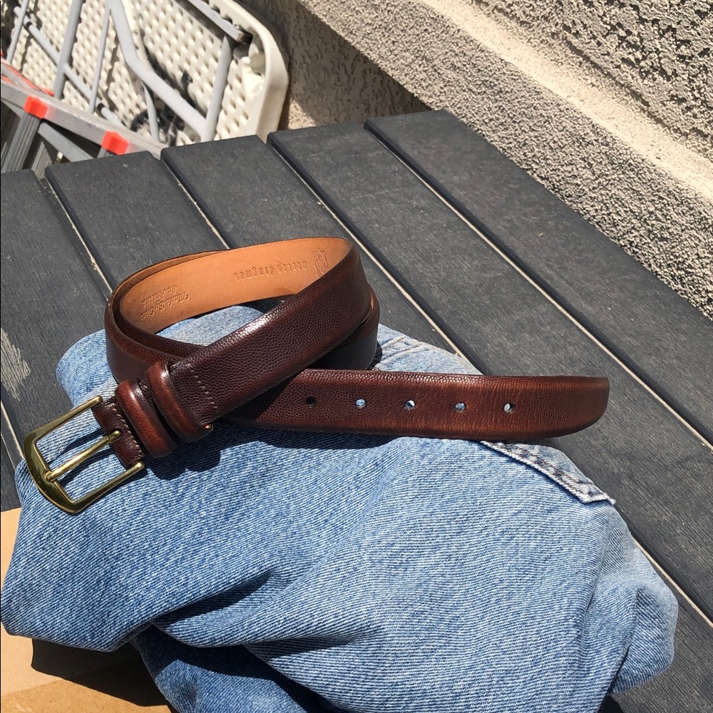 Martin Digman 36/W leather used belt